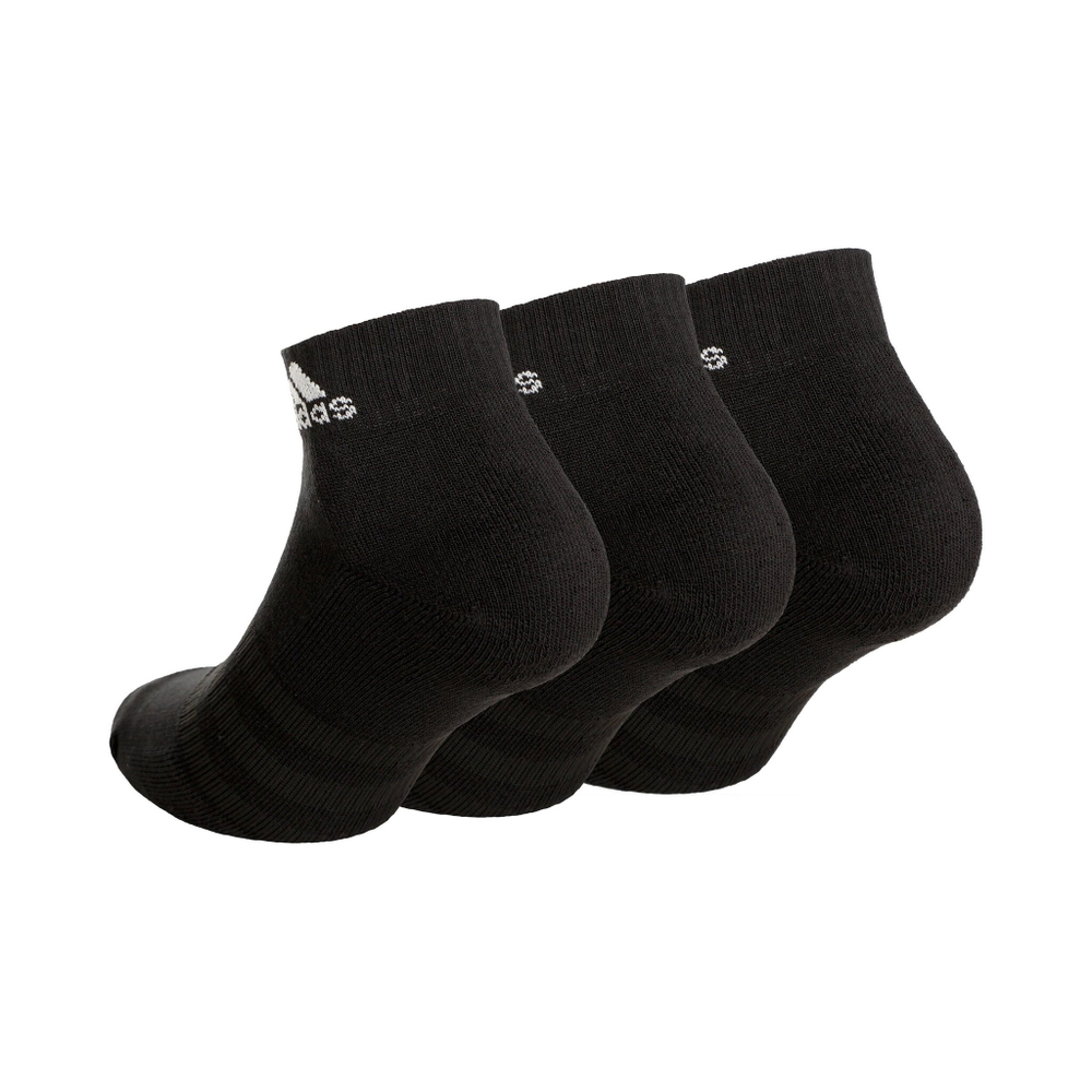 adidas Crew Sportswear Ankle Sports Socks - Black, White
