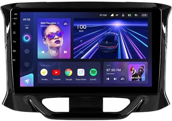 Магнитола для Lada Xray 2015-2022, Xray Cross - Teyes CC3 Android 10, Быстрая, CarPlay, SIM-слот