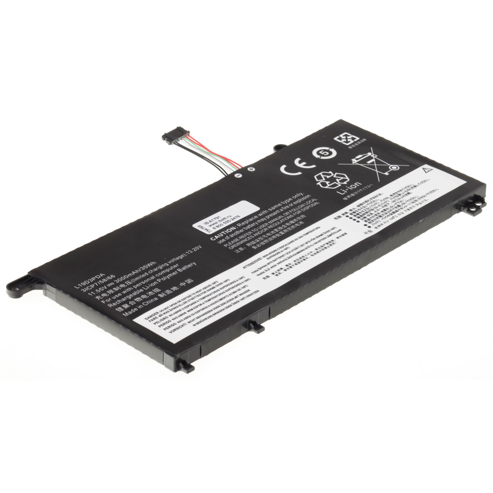 Аккумулятор iBatt 3000mAh для ноутбука Lenovo ThinkBook 14 G2 ITL (L19C3PDA, L19D3PDA)