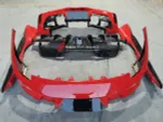 Карбоновый обвес переделка для Ferrari 488 2015-2020 переделка в Pista Феррари