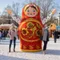 Надувная Матрешка Зазывала