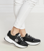 Кожаные кроссовки percy trainer Michael Kors - черный(43H3PCFS1L)