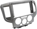 Магнитола для Nissan NV200 2009+ (рамка серебро) - FarCar S500-TS10 монитор 9.5" QLED на Android 14, Быстрая, CarPlay, 4G SIM-слот