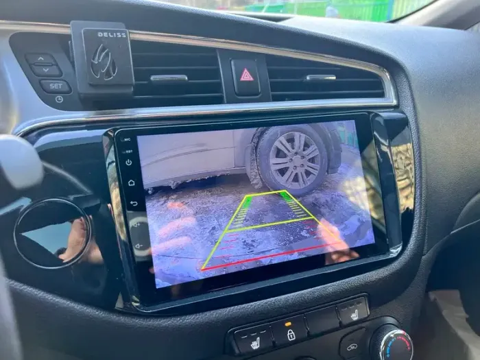 Магнитола для KIA Ceed 2 (JD) 2012-2018 (рамка глянцевая) - Canbox 9209 Qled, Android 10, Быстрая, SIM-слот