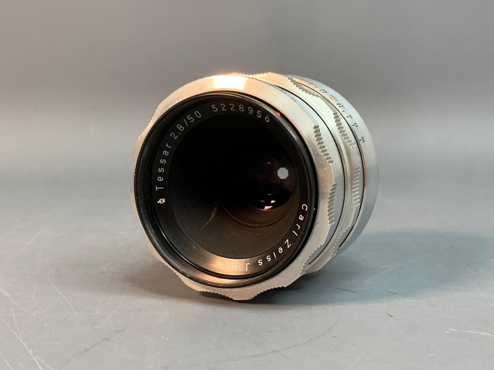 Tessar 2.8/50 Carl Zeiss Jena silver М42