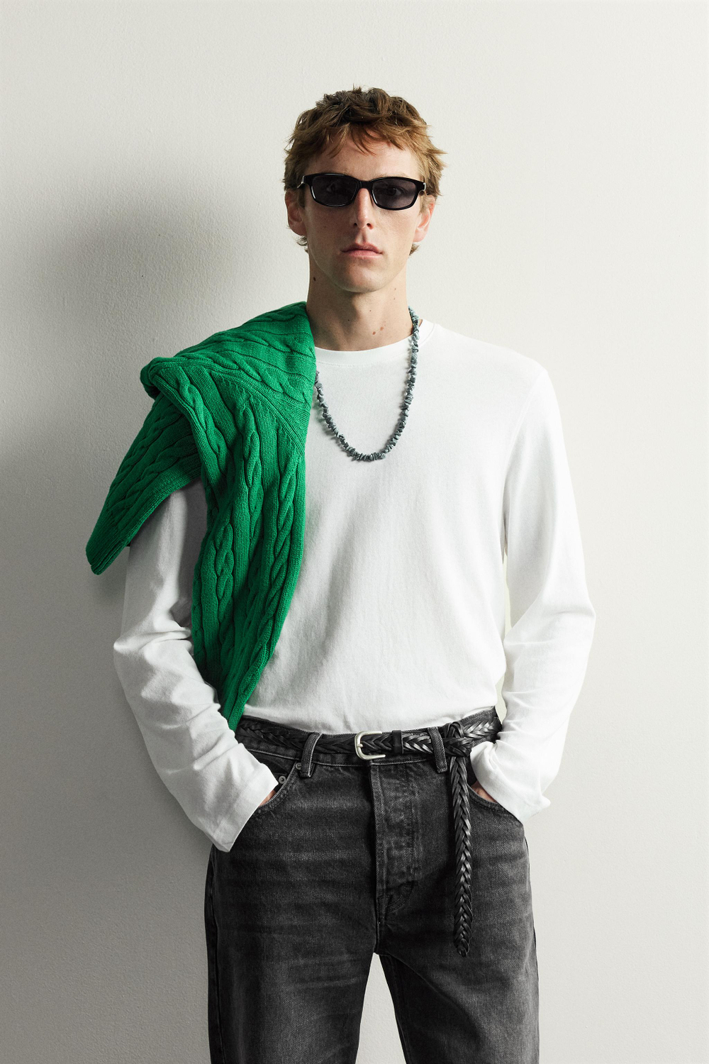 ФУТБОЛКА С ДЛИННЫМИ РУКАВАМИ AARON LEVINE X ZARA — ZARA
