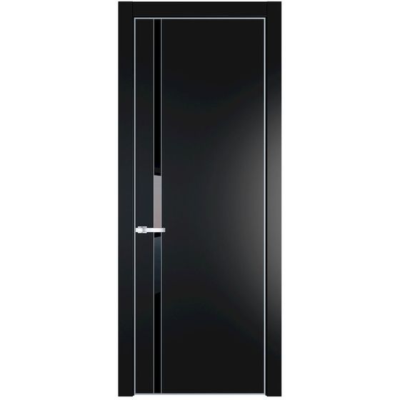 Profil Doors 21PA блэк профиль серебро стекло чёрный лак