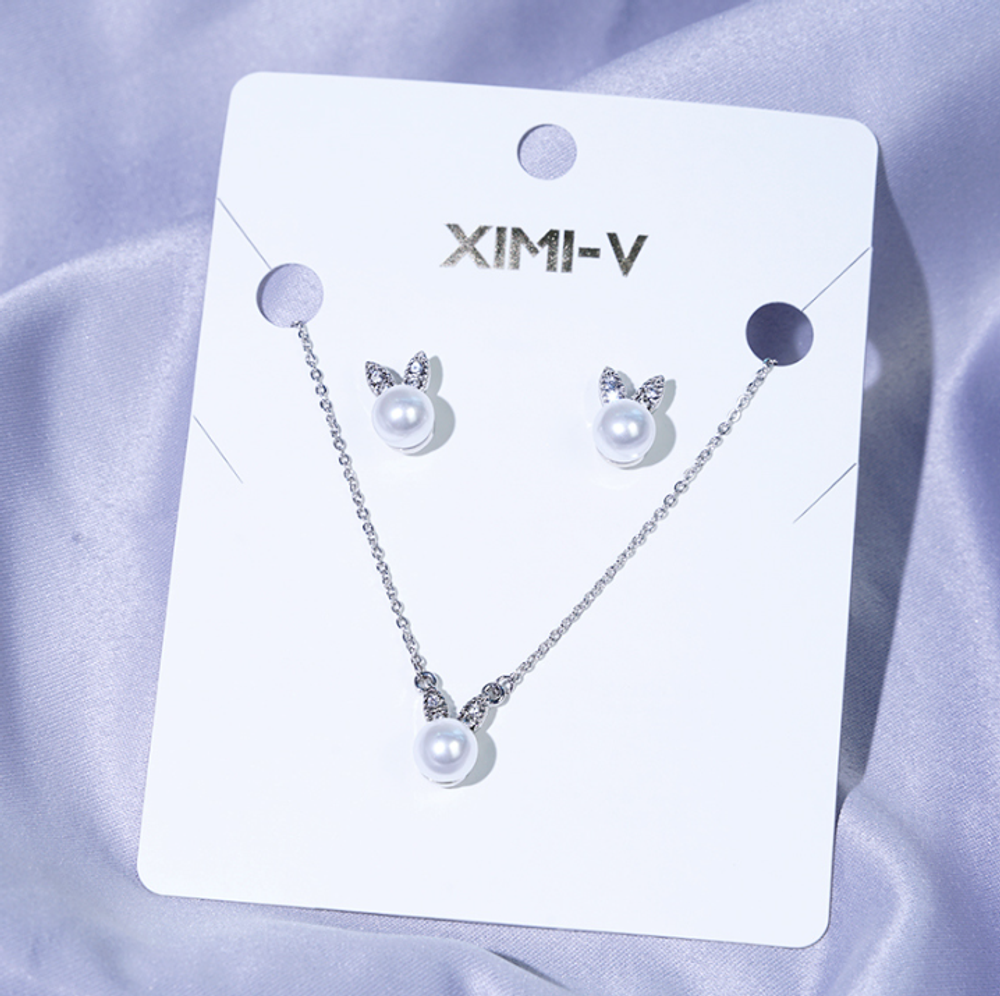 Набор украшений "Rhinestone Bunny" Набор украшений "Rhinestone Bunny"