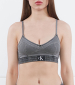 Топ бикини Calvin Klein Swimwear - серый(KW0KW01976)