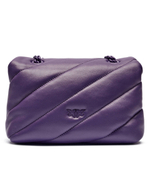 Кожаная сумка через плечо LOVE PUFF MINI CL Pinko - фиолетовый(100039 A1JO)