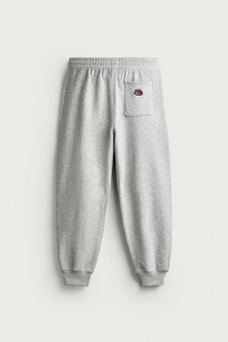 ZARA - FRUIT OF THE LOOM™ БРЮКИ-ДЖОГГЕРЫ, СЕРЫЙ МЕЛАНЖ