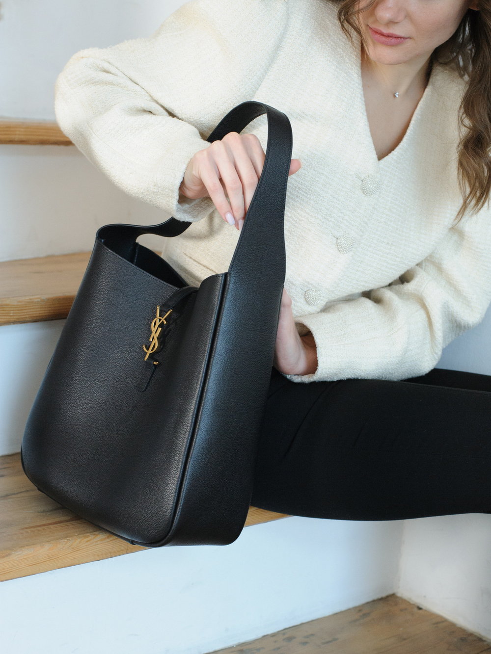 Saint Laurent LE 5 7 Hobo