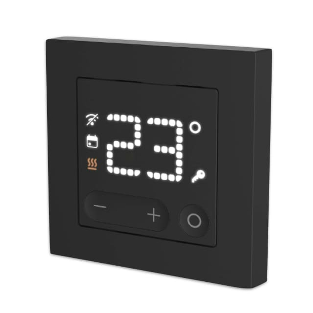 SBER Systeme Electric AtlasDesign Smart Карбон Умный терморегулятор теплого пола