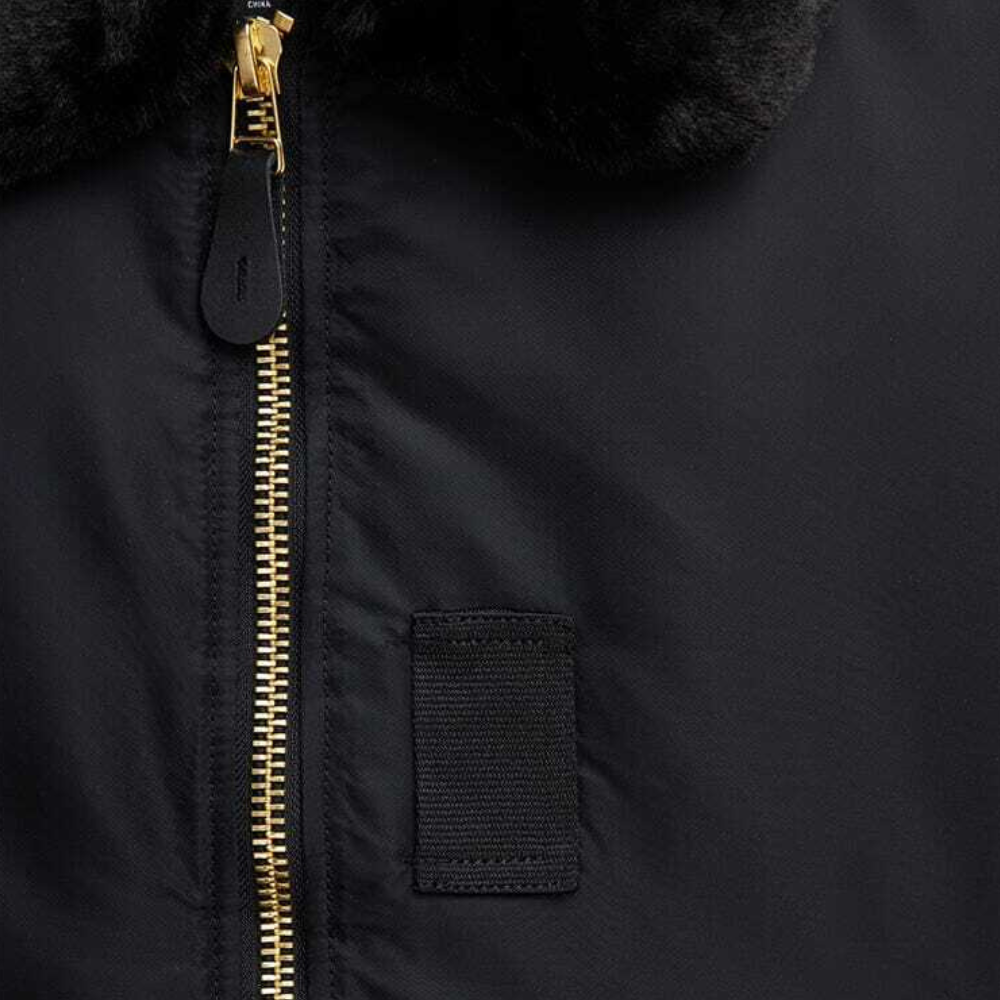 Куртка Alpha Industries B-15 Black (Черная)