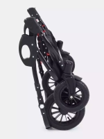Коляска SIENA DUO (BartPlast) 02 коричневый-бежевый