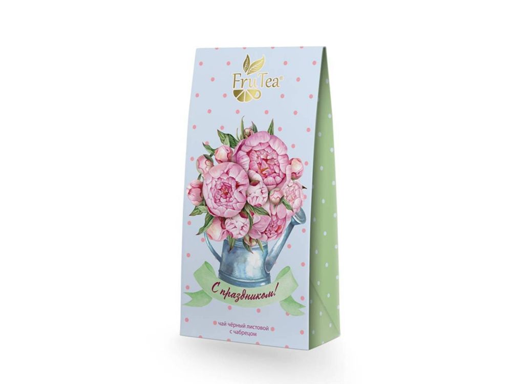 Чай FruTea чёрный с чабрецом «Весенний букет»