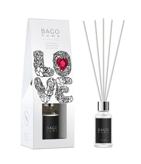Лав, ароматический диффузор Love, Bago home