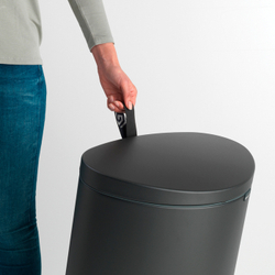 Мусорный бак с педалью 40л FB Brabantia Минерально-графитовый