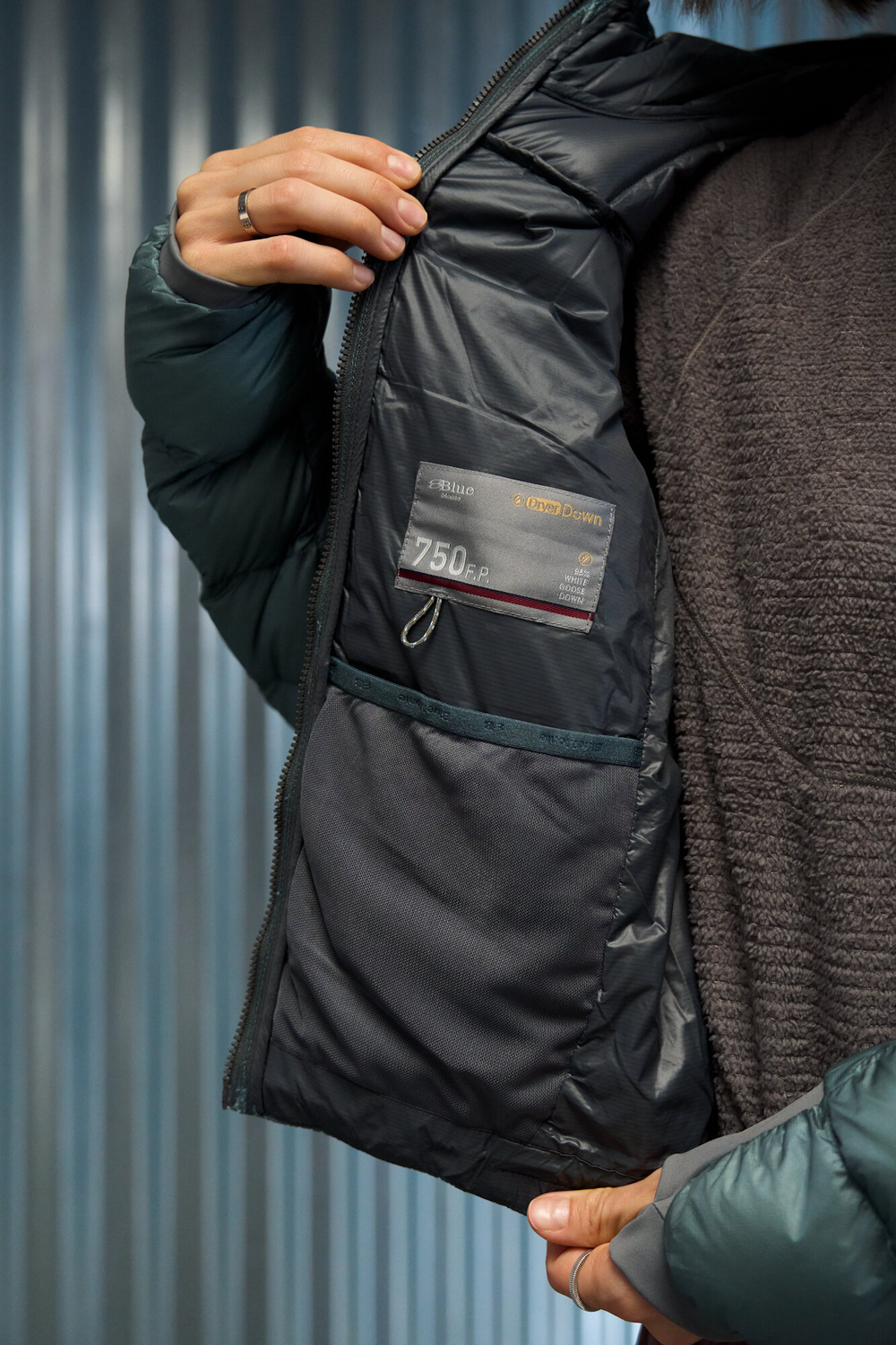 Куртка Nothomme Blue Monte Lightweight Down Jacket "Tara" Women's