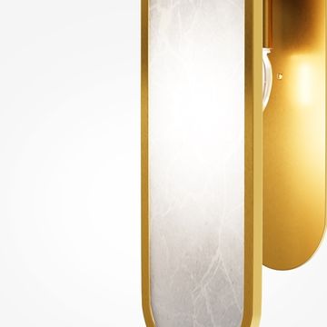 Настенный светильник 2*Е14 MOD099WL-02G латунь Marmo Modern Maytoni