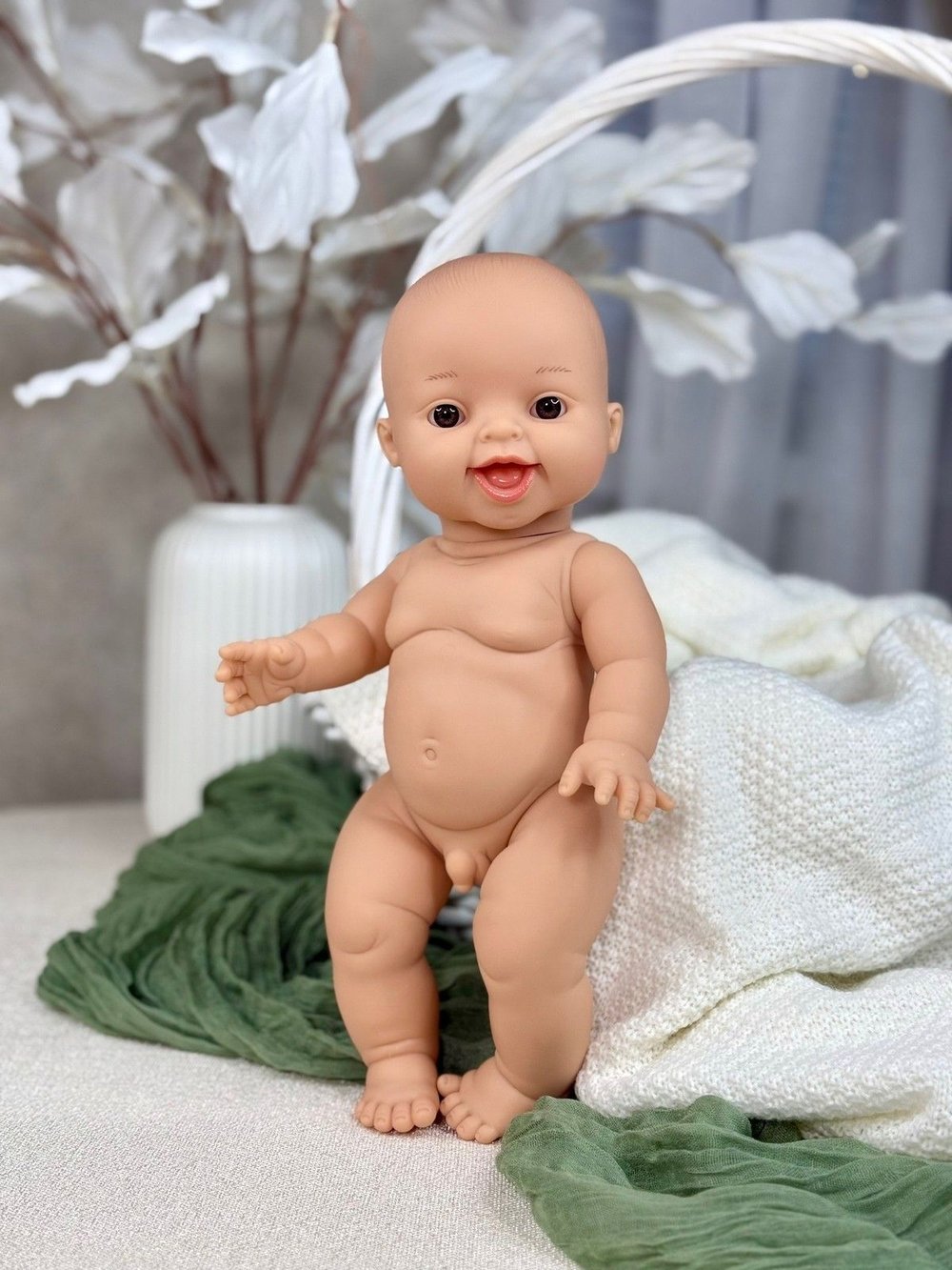Кукла для девочки 34см виниловая Горди без одежды (34029)
