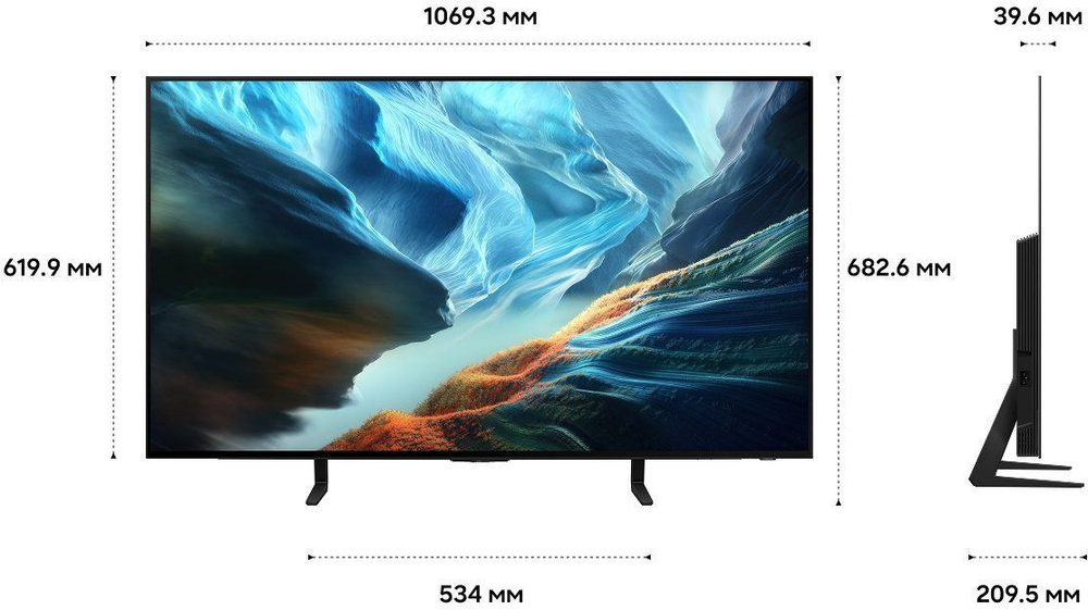Телевизор Samsung OLED QE48S90HAEXPY