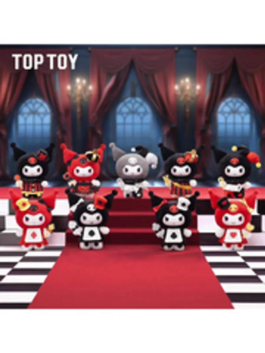 Случайный плюшевый брелок TOP TOY Kuromi: Poker Kingdom