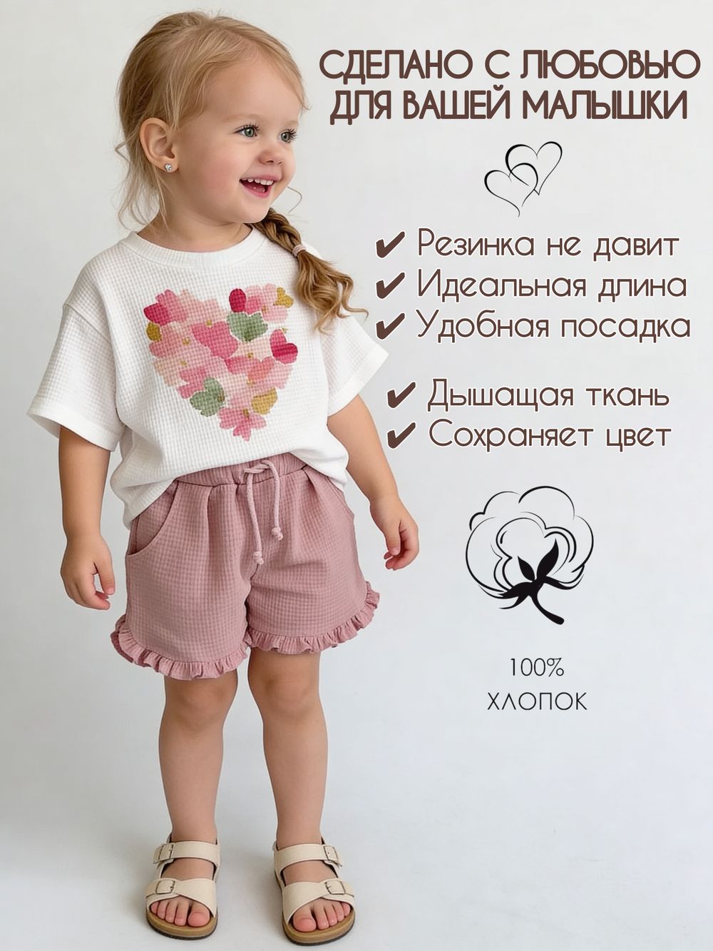 Шорты для девочки