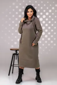 Платье-худи УК-5238 Фабрика Моды