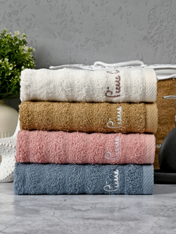 HAV00212 Набор полотенец для лица PIERRE CARDIN HOME из 4пр HARMONY 50х90