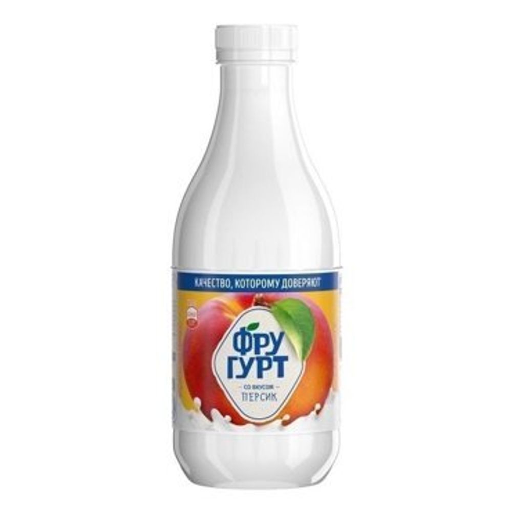 Продукт кисло-молочный Фругурт Персик 1% 930г