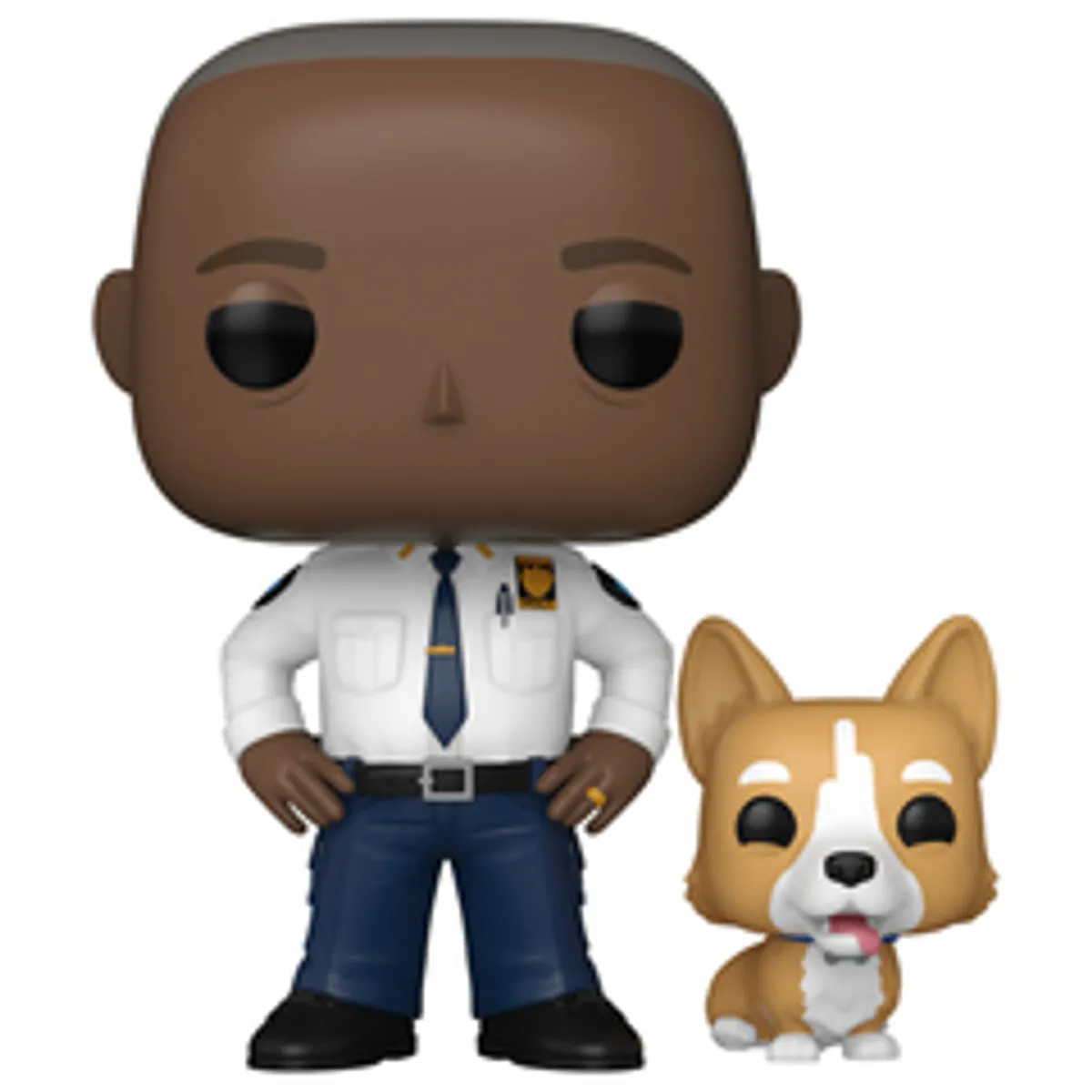 Funko POP! Brooklyn Nine-Nine: Captain Ray Holt with Cheddar (1626)