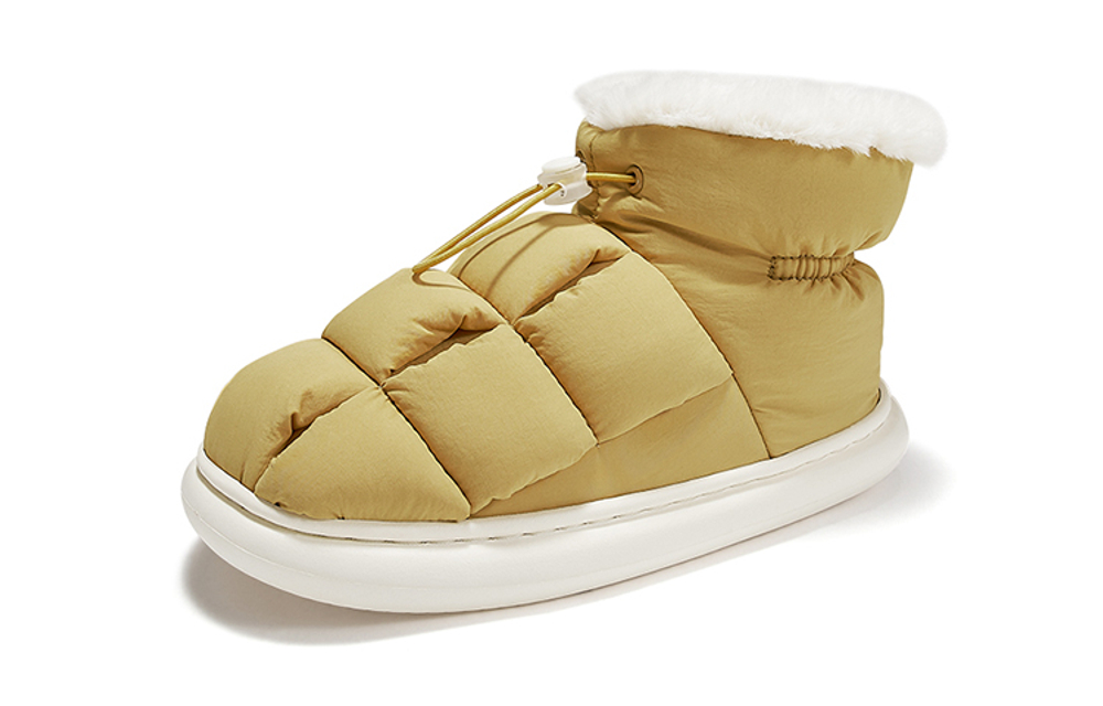 FEIYUE Tofu Insulated Shoes Waterproof Low-top Casual Shoes Women"s