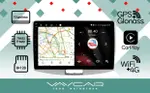 Магнитола для Volkswagen Passat B6/CC 2005-2015 - Vaycar VA81-0909 на Android 13, Быстрая, 4G SIM-слот