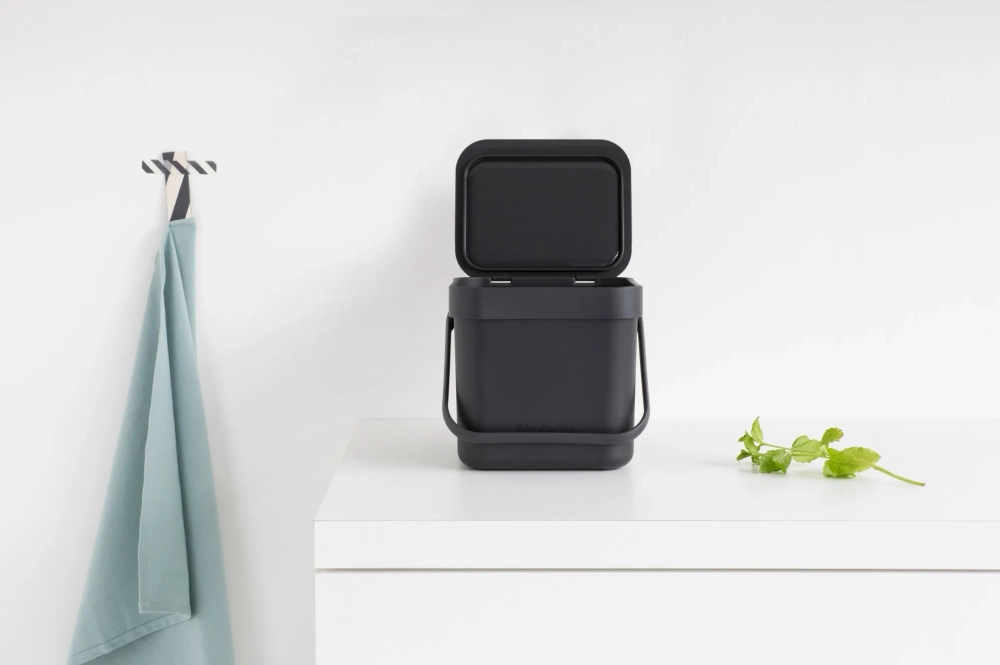 Brabantia Контейнер для мусора Sort & Go 3 л серый EAN 8710755209888