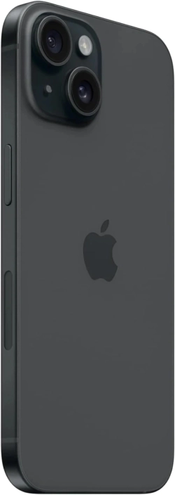 Смартфон Apple A3090 iPhone 15 128Gb черный моноблок 3G 4G 1Sim 6.1" 1179x2556 iOS 17 48Mpix 802.11 a/b/g/n/ac/ax NFC GPS GSM900/1800 Protect