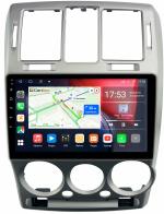 Магнитола для Hyundai Getz 2002-2011 (рамка серебро) - Canbox 9-1322 Qled, Android 10, Быстрая, SIM-слот