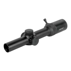Прицел оптический BRITE LPVO 1-6X24 IR - вид спереди сбоку без колец