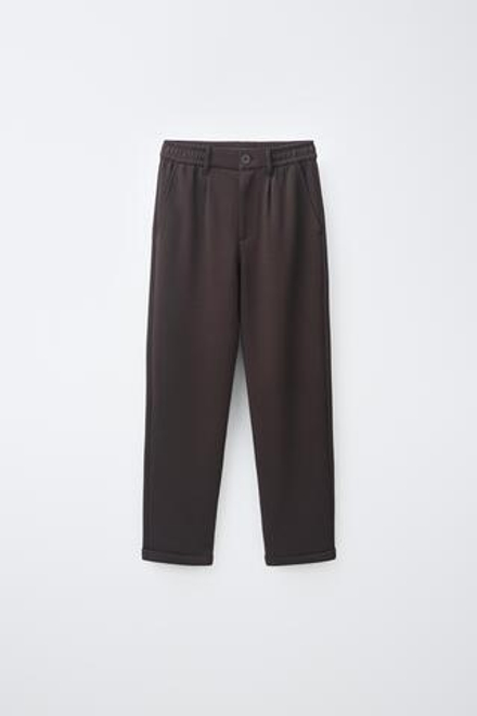 ZARA БРЮКИ RELAXED COMFORT, ШОКОЛАДНЫЙ