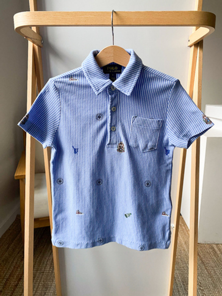 Хлопковое поло Ralph Lauren, 110