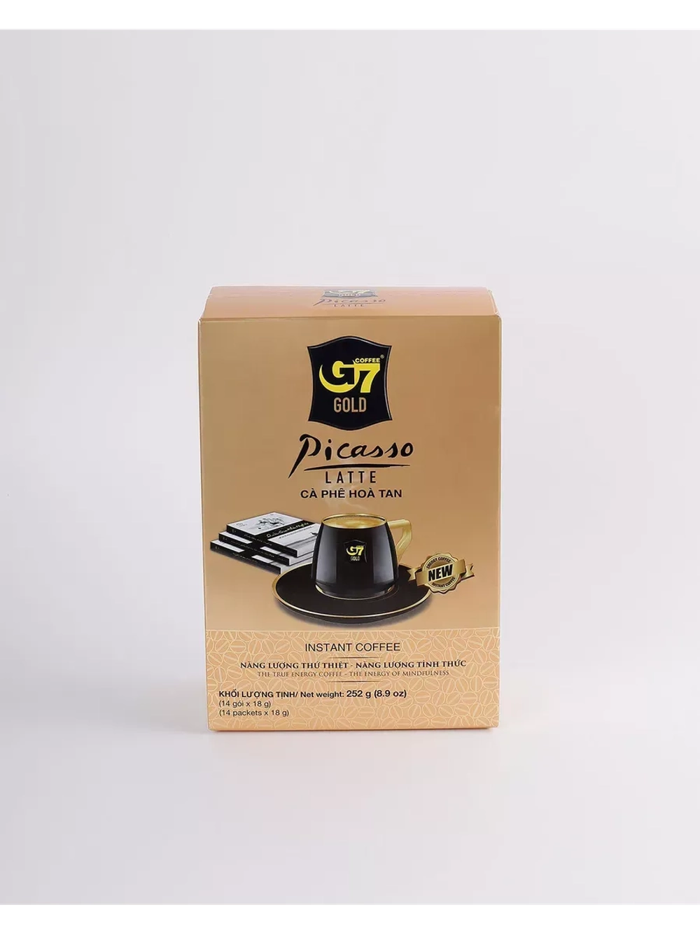 Кофе растворимый вьетнамский G7 Gold - Picasso, 3уп по 14шт.