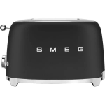 Тостер Smeg TSF01BLMEU матовый черный