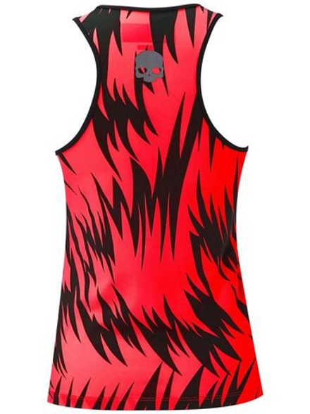 Женский теннисный топ Hydrogen Scratch Tank Top - red