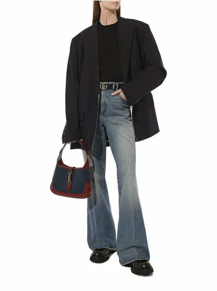 Сумка Gucci Jackie 1961 Small темно-синий