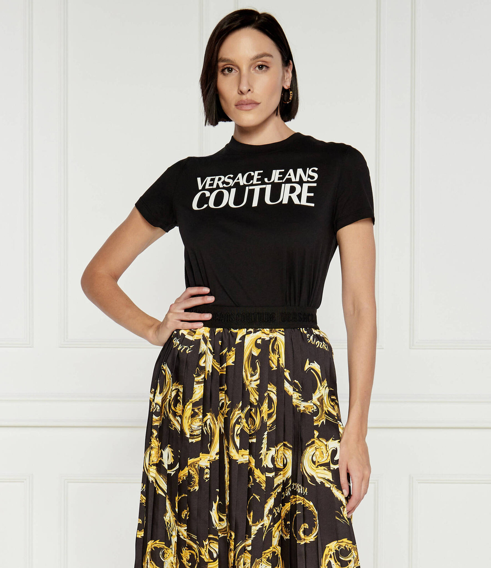 Футболка Versace Jeans Couture - черный(77HAHE09CJ00E)