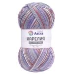 Пряжа Astra Premium (Астра Премиум) Карелия носочная (Karelia sock) / уп.2 мот. по 100 г, 400 м, 1010
