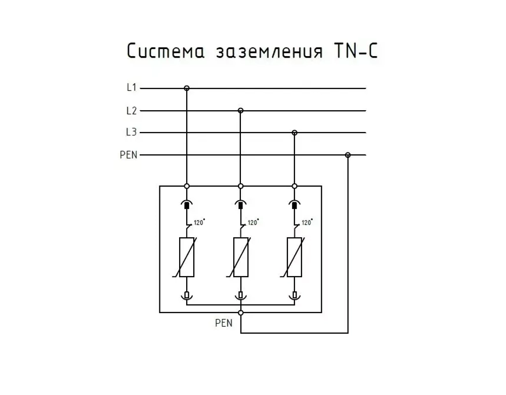 Устройство защиты от импульсных перенапряжений РИФ-Э-II 275/20 c (3+0) (123101) (РИФ-Э-II 275/20 c (3+0))