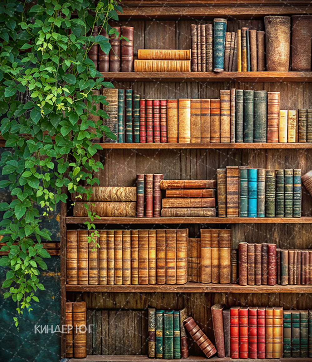 Фотофон "Книжный шкаф" арт. ФФ905-16