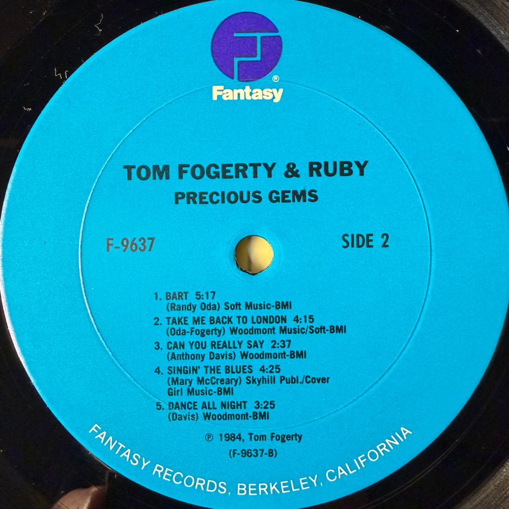 Tom Fogerty + Ruby – Precious Gems (США 1984г.)