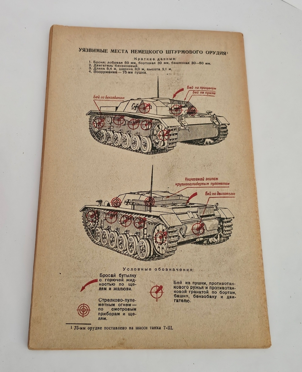 "Журнал автобронетанковых войск". 1942г. - раритет